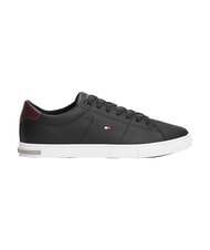 TOMMY HILFIGER ESSENTIAL LEATHER Ledersneakers Schwarz - Herrenschuhe - 8