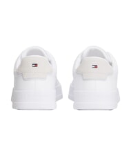 TOMMY HILFIGER TH Ledersneakers Wei&szlig; - Herrenschuhe - 4