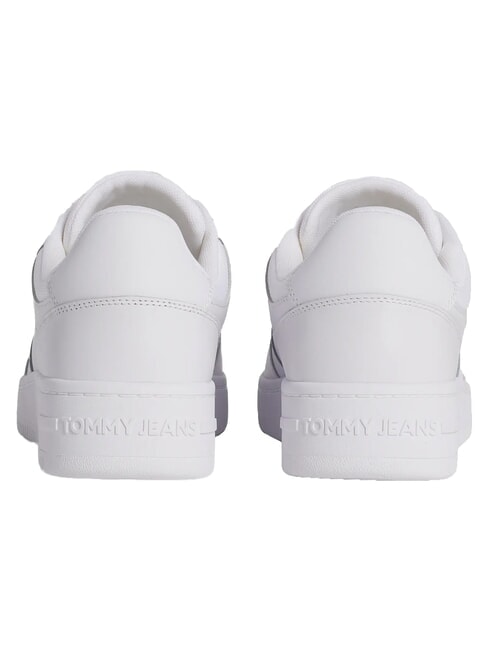 TOMMY JEANS Ledersneakers Wei&szlig; - Herrenschuhe