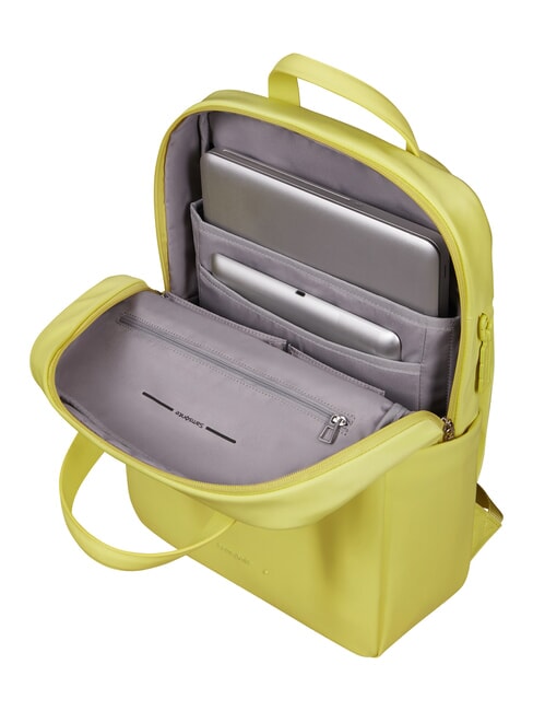 4PACK 14-Zoll-Laptop-Rucksack lem / gelb - Damentaschen
