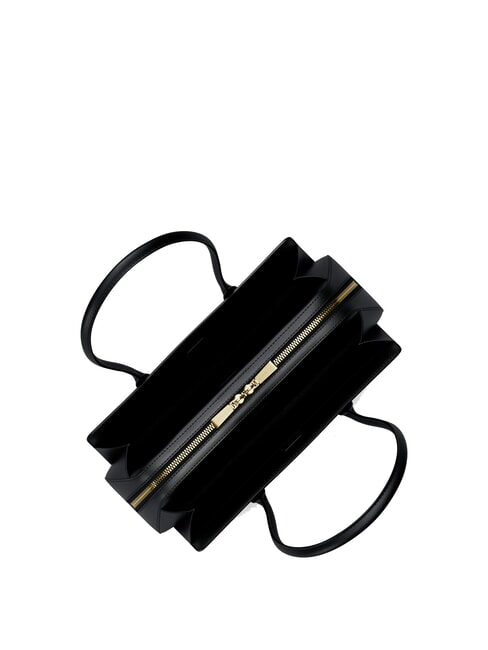 LAILA Schultertasche, Leder Schwarz - Damentaschen