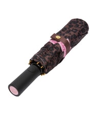 BRACCIALINI BASIC Mini-Regenschirm mit automatischer &Ouml;ffnung Leopard - Regenschirme - 3
