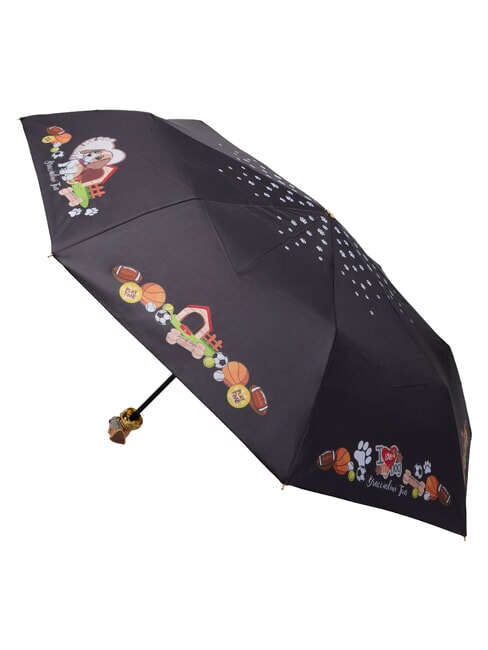 BASIC Mini-Regenschirm mit manueller &Ouml;ffnung Schwarz - Regenschirme