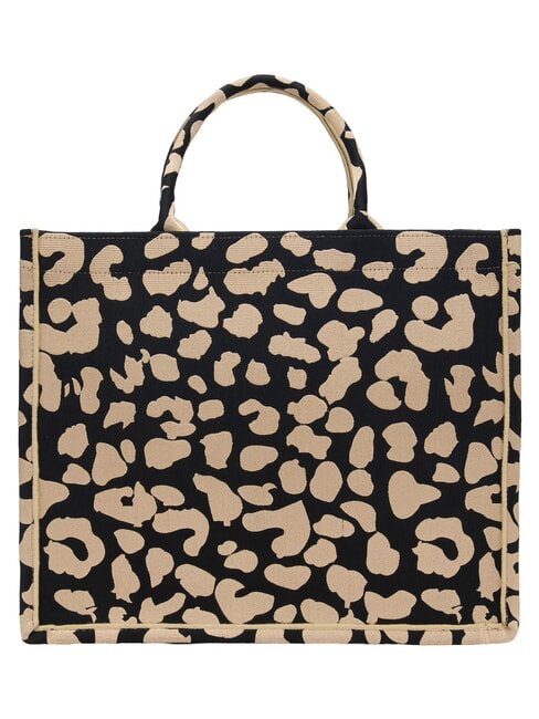 WINTER XL-Handtasche mit zwei Henkeln Leopard - Damentaschen