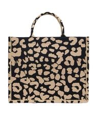 BRACCIALINI WINTER XL-Handtasche mit zwei Henkeln Leopard - Damentaschen - 3
