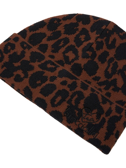 COLD WEATHER Hut mit umgeschlagener Krempe Leopard - M&uuml;tzen/H&uuml;te