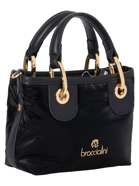 BETH PUFFY Mini-Handtasche mit Schulterriemen Schwarz - Damentaschen