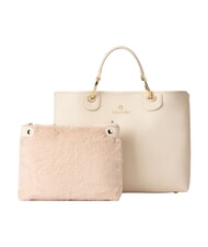 BRACCIALINI BETH L Handtasche mit Doppelgriff Beige - Damentaschen - 3