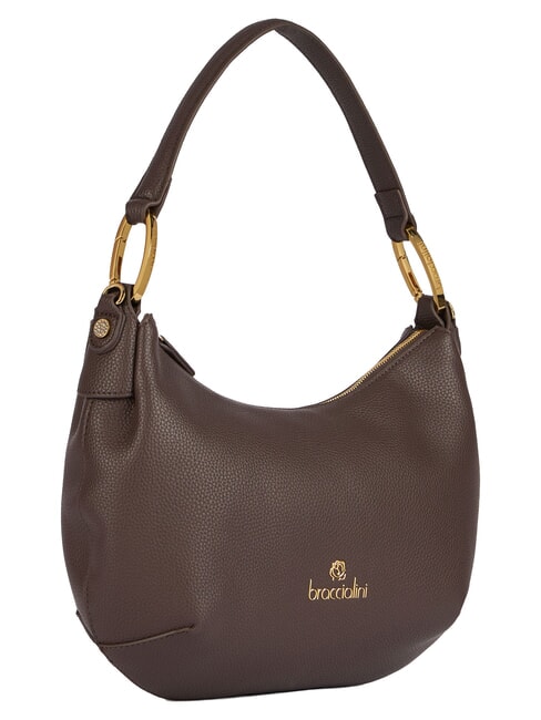 BETH M Schultertasche mit Schultergurt braun - Damentaschen