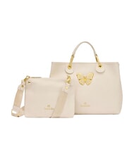 BRACCIALINI BETH JEWELS L Handtasche mit zwei Henkeln und Schulterriemen Beige - Damentaschen - 3