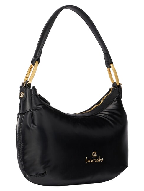 BETH PUFFY M Schultertasche mit Schultergurt Schwarz - Damentaschen