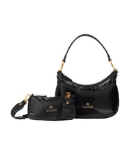 BRACCIALINI BETH PUFFY M Schultertasche mit Schultergurt Schwarz - Damentaschen - 3