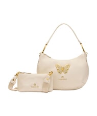 BRACCIALINI BETH JEWELS M Halbmondf&ouml;rmige Schultertasche Beige - Damentaschen - 3