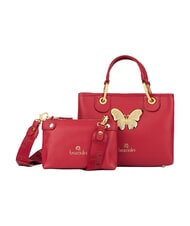 BRACCIALINI BETH JEWELS M Handtasche mit Doppelgriff Rot - Damentaschen - 3