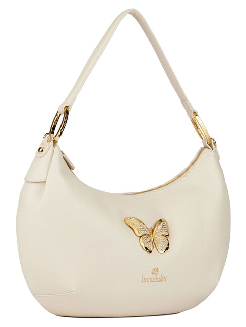 BETH JEWELS L Schultertasche mit Schultergurt Beige - Damentaschen