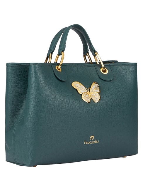 BETH JEWELS L Handtasche mit zwei Henkeln und Schulterriemen Gr&uuml;n - Damentaschen