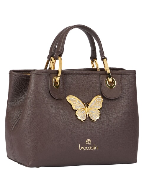 BETH JEWELS M Handtasche mit Doppelgriff braun - Damentaschen