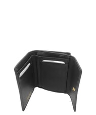BRACCIALINI BASIC Kleine Lederbrieftasche mit Klappe - Brieftaschen Damen