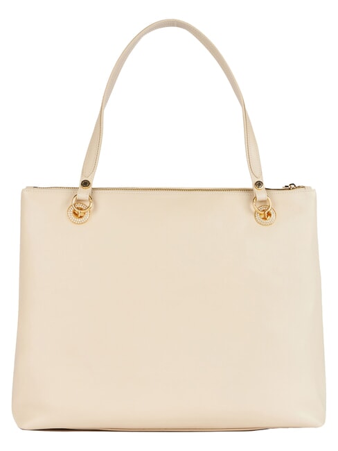 NORA Umh&auml;ngetasche aus Leder mit Tasche Beige - Damentaschen