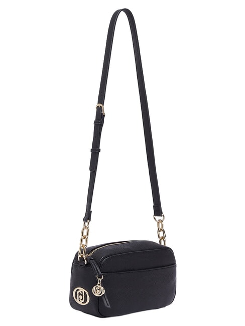 FAIZA Mini-Tasche mit verstellbarem Schultergurt schwarz/stahl - Damentaschen