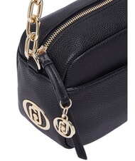 LIUJO FAIZA Mini-Tasche mit verstellbarem Schultergurt schwarz/stahl - Damentaschen - 4