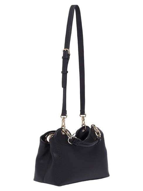 FAIZA Handtasche mit Schulterriemen schwarz/messinggold - Damentaschen