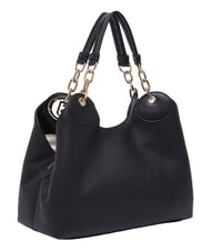 LIUJO FAIZA Handtasche mit Schulterriemen schwarz/stahl - Damentaschen - 3