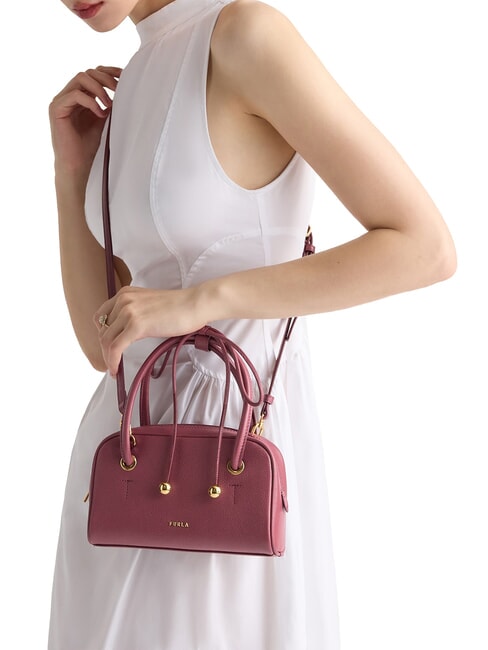 POPPY Mini-Handtasche mit Schulterriemen roter Apfel - Damentaschen