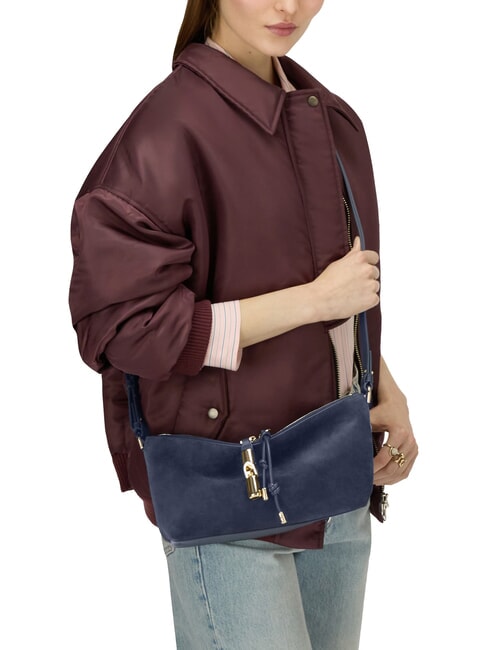 DEBBY Schultertasche, Leder Mediterrane T&ouml;ne - Damentaschen
