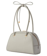 FURLA POPPY Schultertasche, Leder Steingrau - Damentaschen - 3