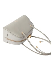 FURLA POPPY Schultertasche, Leder Steingrau - Damentaschen - 4
