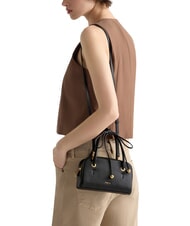 FURLA POPPY Mini-Handtasche mit Schulterriemen Schwarz - Damentaschen - 2