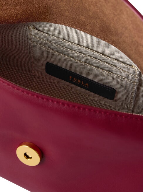 SFERA SOFT Lederhandtasche mit Schulterriemen Rhododendron - Damentaschen