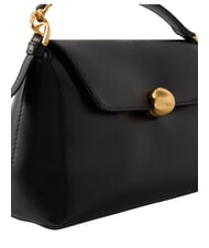FURLA SFERA SOFT Lederhandtasche mit Schulterriemen Schwarz - Damentaschen - 4