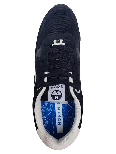 ROUTE Turnschuhe Marineblau-Wei&szlig; - Herrenschuhe