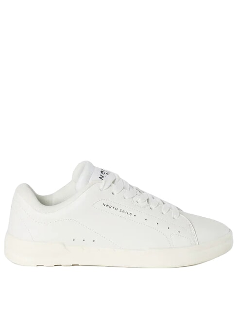 FENDER PLAIN Ledersneakers Wei&szlig; - Herrenschuhe