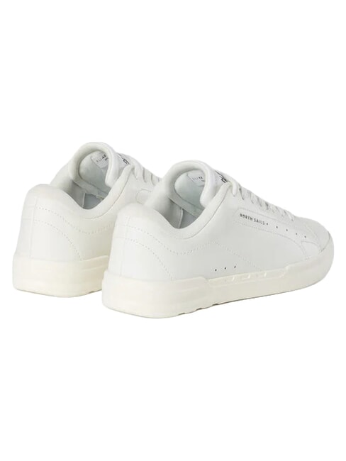 FENDER PLAIN Ledersneakers Wei&szlig; - Herrenschuhe