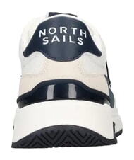 NORTH SAILS FEAT Turnschuhe Wei&szlig;-Marineblau - Herrenschuhe - 5