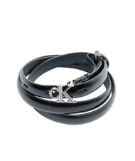 CALVIN KLEIN ROUND CK BUCKLE Lederg&uuml;rtel Schwarz / Antiknickel - G&uuml;rtel - 3