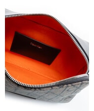 CALVIN KLEIN EMBLEM AOP Mini-Schultertasche Lotus Beige / Schwarz AOP - Damentaschen - 5