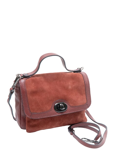 SHAILA Mini-Handtasche mit Schulterriemen Terrakotta - Damentaschen