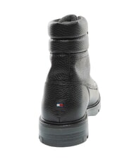TOMMY HILFIGER TH Lederstiefeletten Schwarz - Damenbrillen - 4