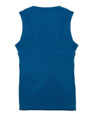 TOMMY HILFIGER TH &Auml;rmelloses Hemd, breite Schulterpartie tiefes Indigo - T-Shirts und Tops f&uuml;r Damen - 3