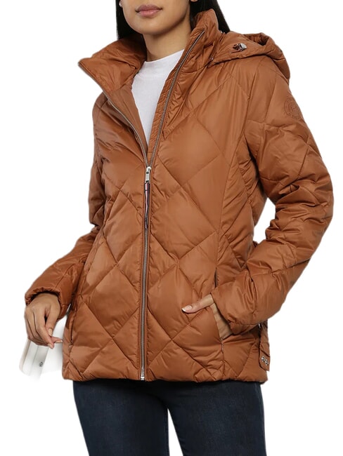 TH Kapuzenjacke nat&uuml;rlicher Cognac - Damenjacken