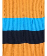 TOMMY HILFIGER TH Rundhalspullover Cognac / Zuckerrohr Mono - Herrenpullover - 6