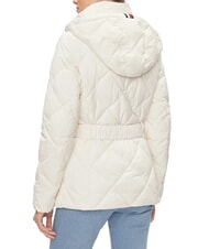 TOMMY HILFIGER TH Kapuzenjacke altes Wei&szlig; - Damenjacken - 2