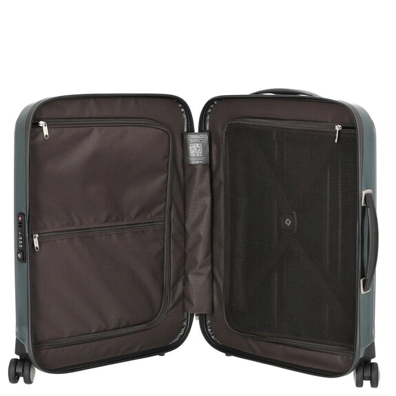 Trolley LITE-CUBE, Handgep&auml;ck, aus CURV-Polycarbonat Renngr&uuml;n - Handgep&auml;ck