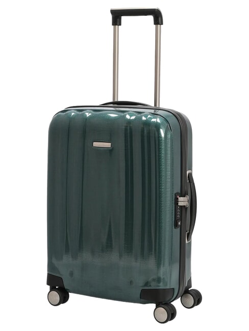 Trolley LITE-CUBE, Handgep&auml;ck, aus CURV-Polycarbonat Renngr&uuml;n - Handgep&auml;ck
