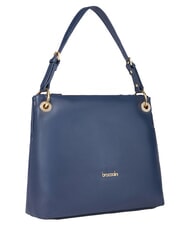 BRACCIALINI NORA L Verstellbare Schultertasche Blau - Damentaschen - 2