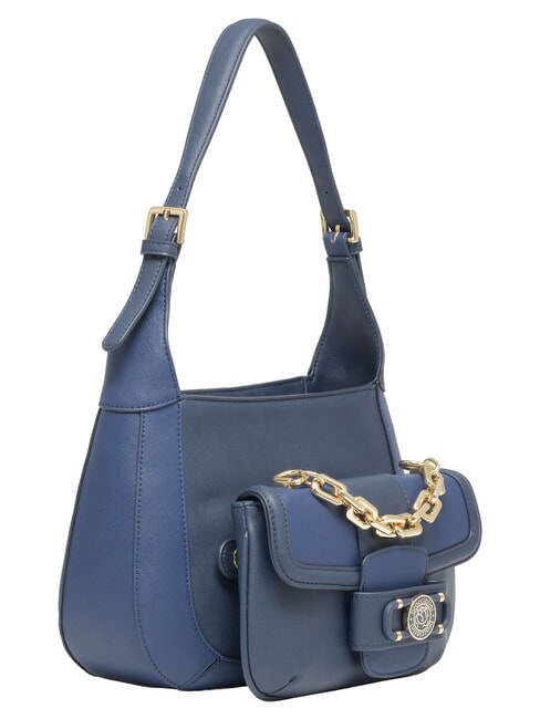 CHAIN Schultertasche, verstellbar Blau - Damentaschen